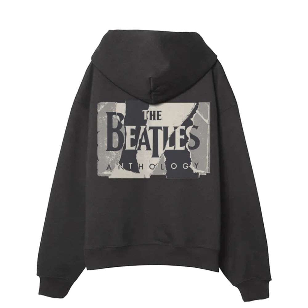 Anthology Black Logo Hoodie - Image 3