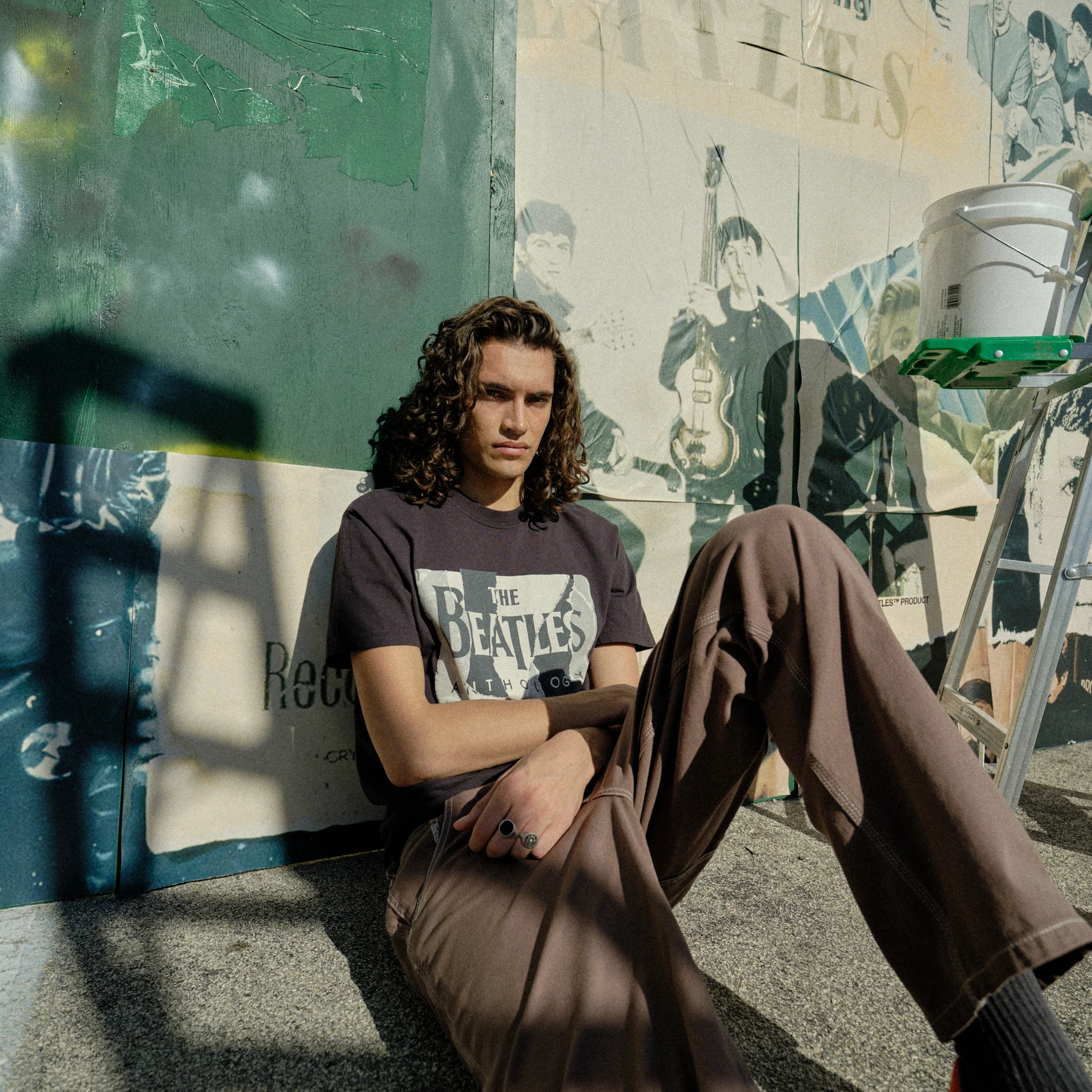 Anthology Black Logo T-Shirt - Image 3