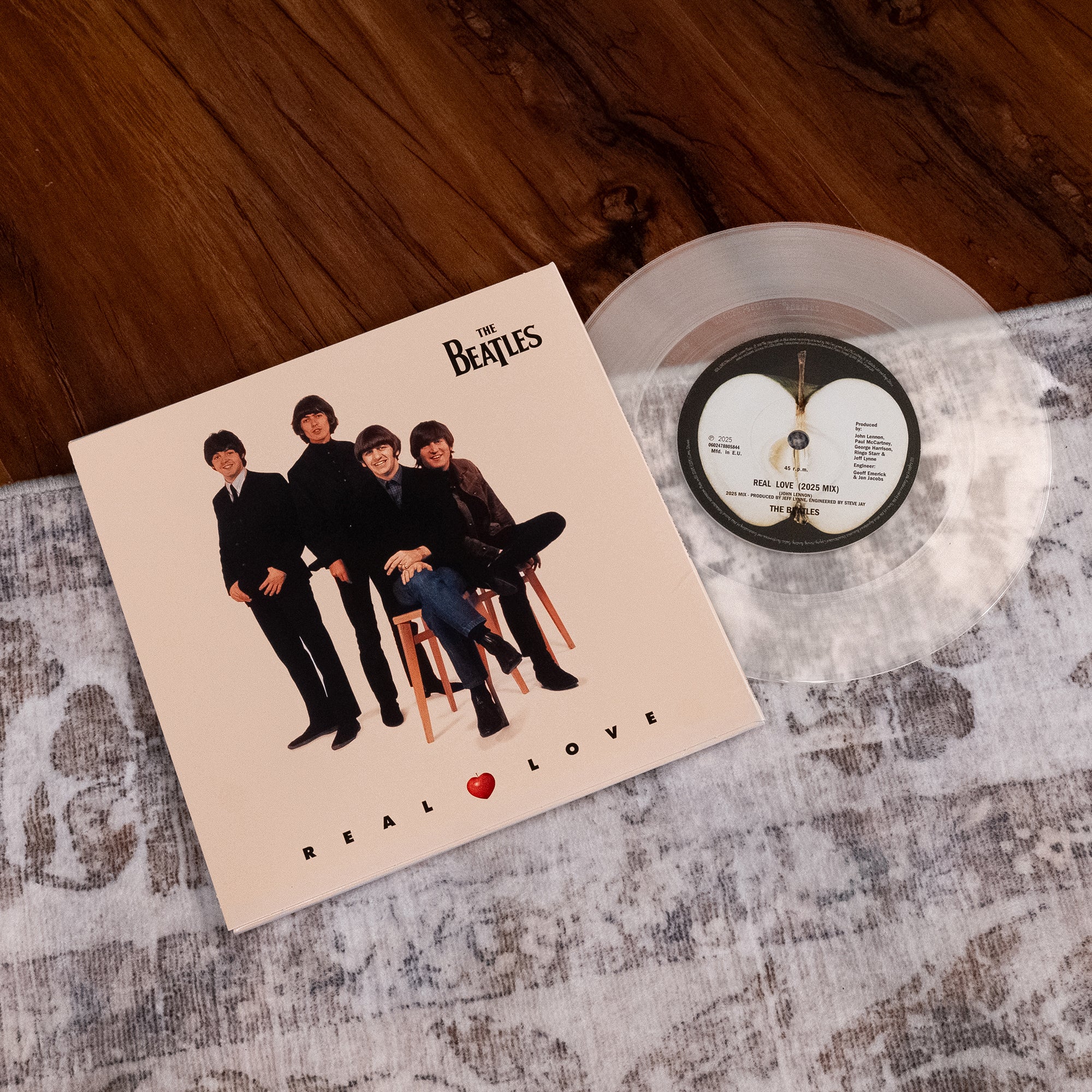 Free As A Bird / Real Love [2025 Mixes]: 7" Vinyl - Image 4