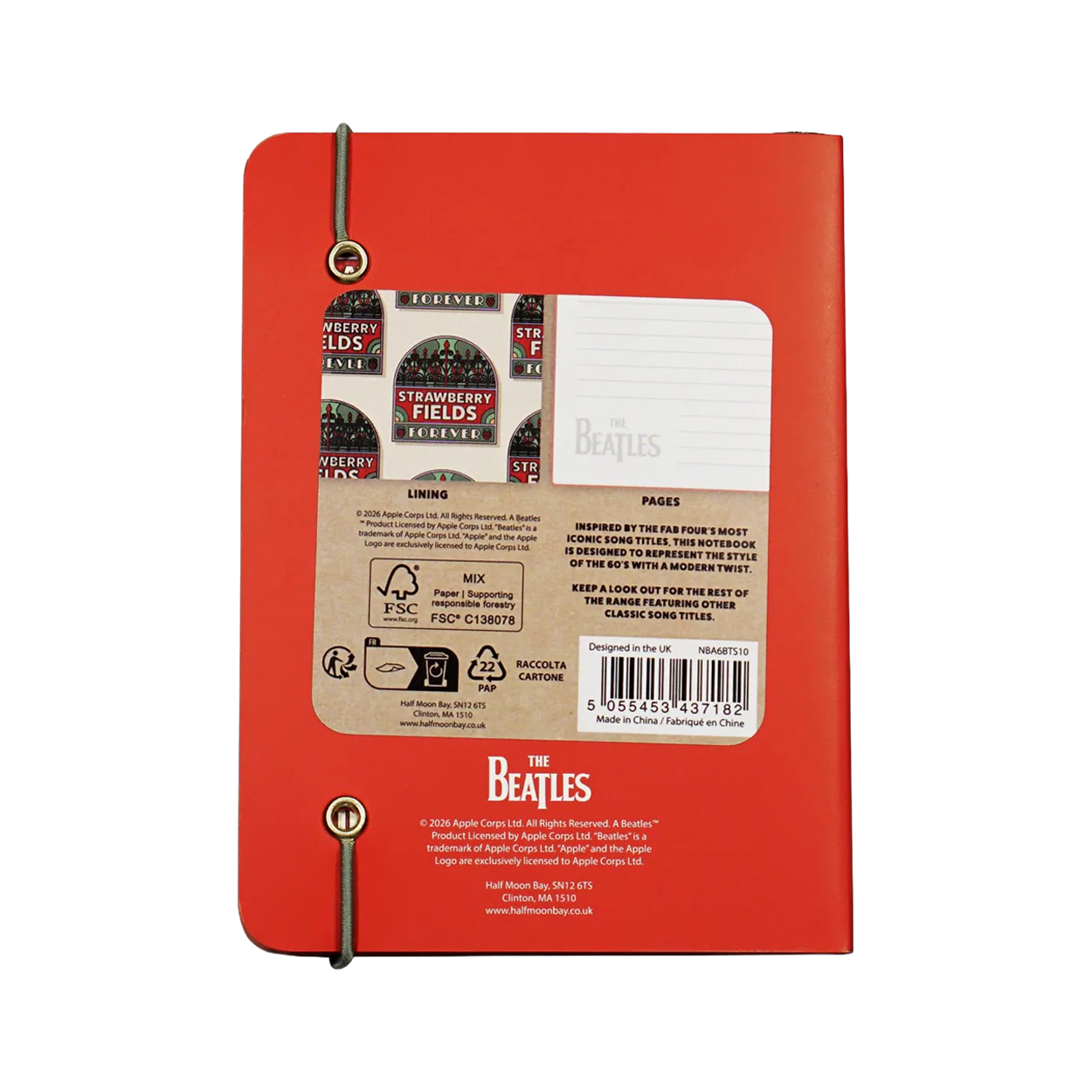 Strawberry Fields Softcover Notebook - Image 3