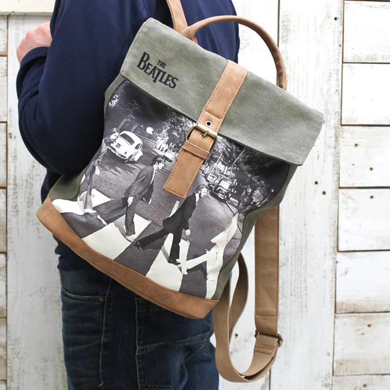 The Beatles Abbey Road Green Backpack - Image 6