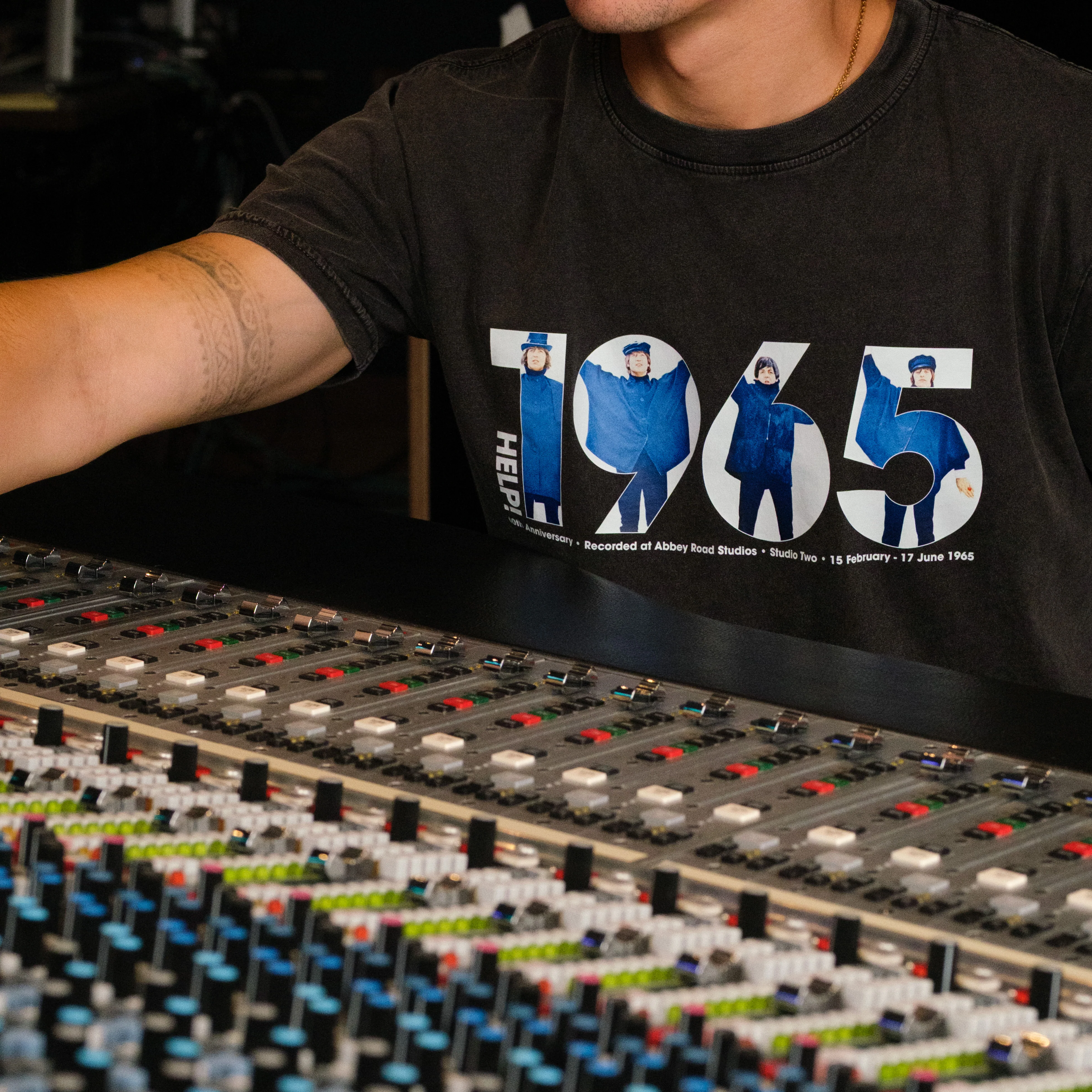 The Beatles Help! 60th Anniversary T-shirt - Image 3