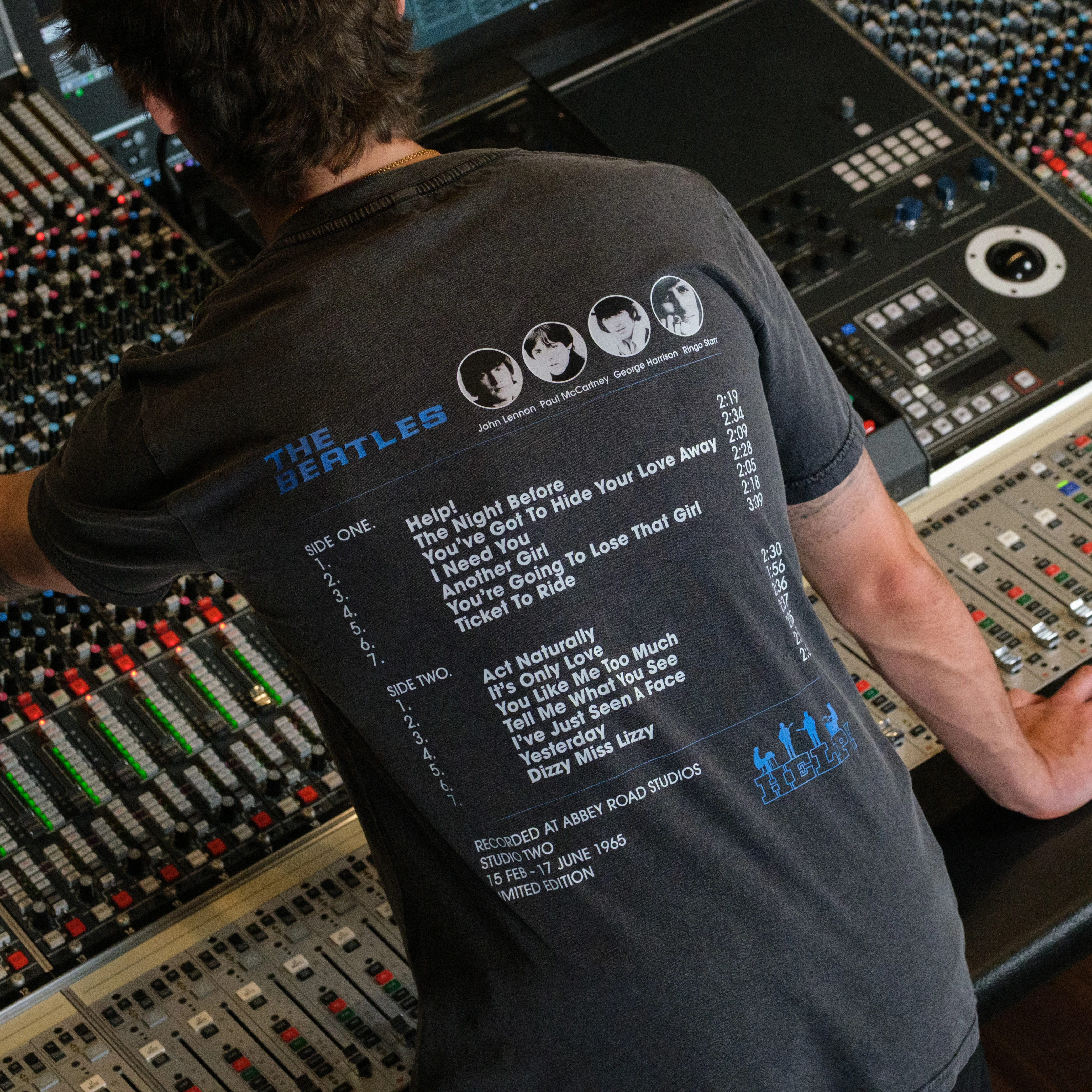 The Beatles Help! 60th Anniversary T-shirt - Image 4