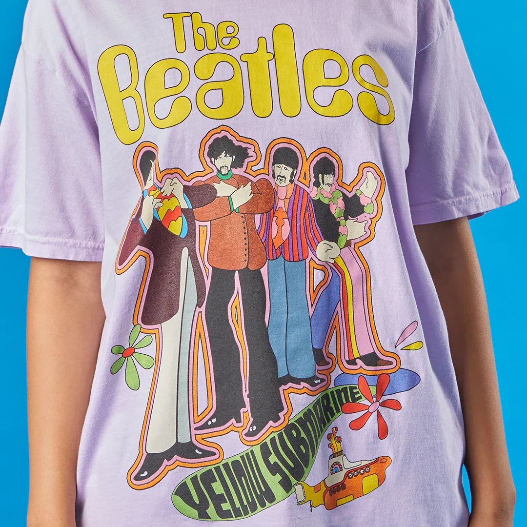 Yellow Submarine Purple T-Shirt - Image 3